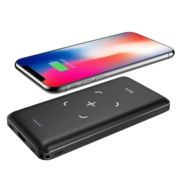 პორტატული დამტენი HOCO J50 Surf Wireless Charging Mobile Power Bank 10000mAh Black