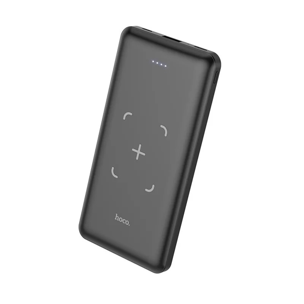 პორტატული დამტენი HOCO J50 Surf Wireless Charging Mobile Power Bank 10000mAh Black