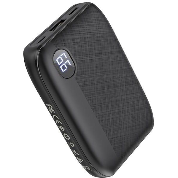 პორტატული დამტენი HOCO J53 Exceptional Mobile Power Bank 10000mAh Black