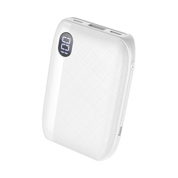 პორტატული დამტენი HOCO J53 Exceptional Mobile Power Bank 10000mAh White