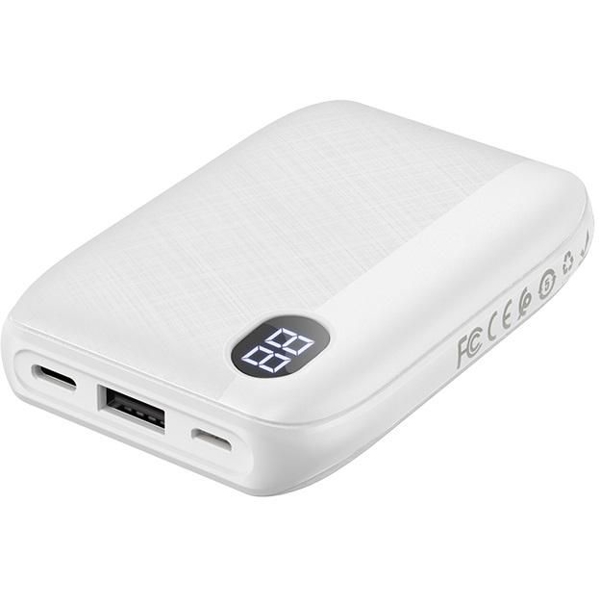 პორტატული დამტენი HOCO J53 Exceptional Mobile Power Bank 10000mAh White