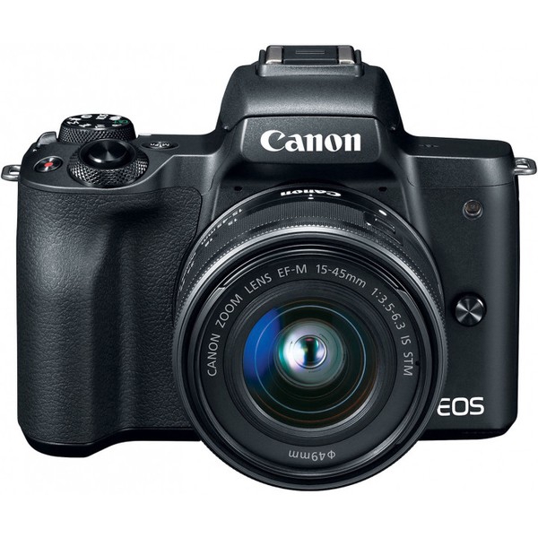 ციფრული ფოტოაპარატი Canon EOS M50 BK M15-45 S RUK Digital Camera Black