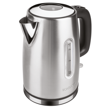 SCARLETT SC-EK21S68, 2000W, .7L, Electric Kettle, Silver