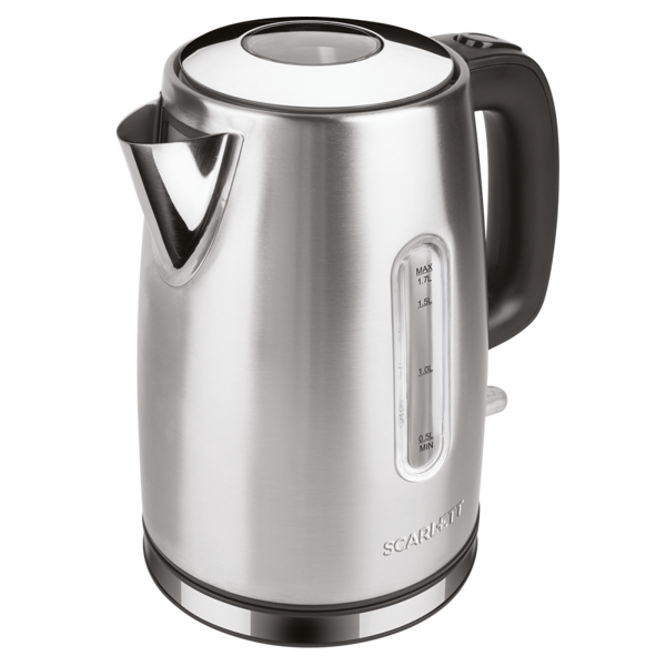 SCARLETT SC-EK21S68, 2000W, .7L, Electric Kettle, Silver