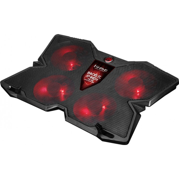 ნოუთბუქის გამაგრილებელი MARVO FN-38RD 17” Laptop Cooler Cooling Pad Red