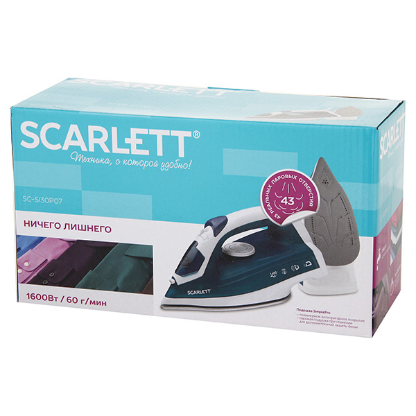 უთო SCARLETT SC-SI30P07 Steam Iron Dark Green