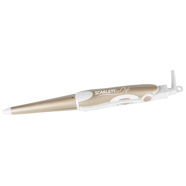 თმის დასახვევი SCARLETT Hair crimper White with Gold