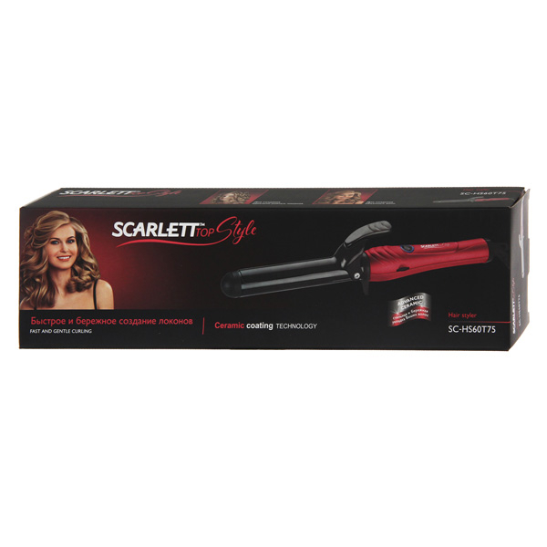 თმის დასახვევი SCARLETT SC-HS60T75 Hair crimper (coral)