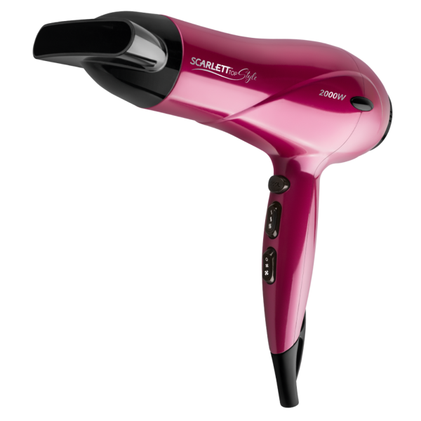 ფენი SCARLETT SC-HD70I67 Hair dryer (raspberry with black)