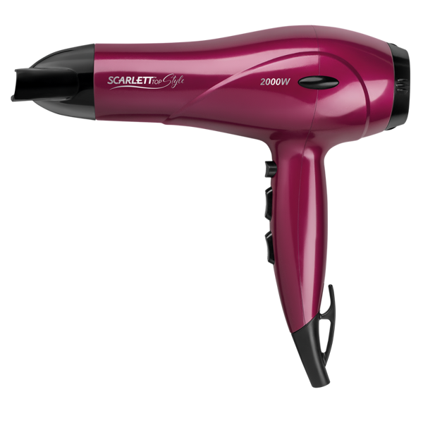 ფენი SCARLETT SC-HD70I67 Hair dryer (raspberry with black)