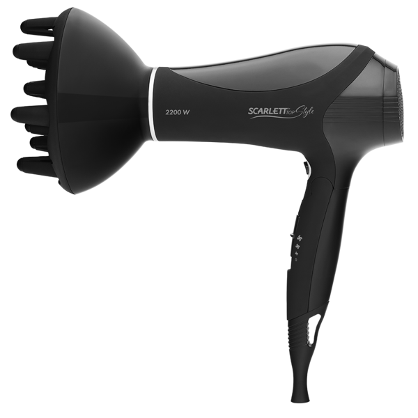 ფენი SCARLETT SC-HD70IT41 Hair dryer Black