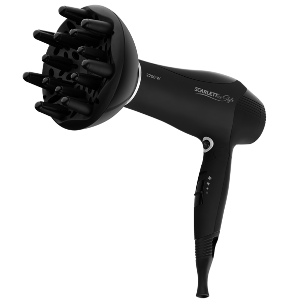 ფენი SCARLETT SC-HD70IT41 Hair dryer Black