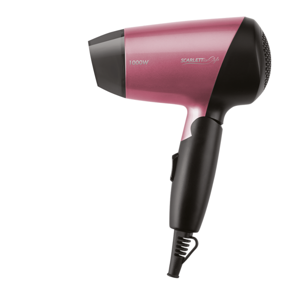 ფენი SCARLETT SC-HD70T17 Hair dryer Black with Pink