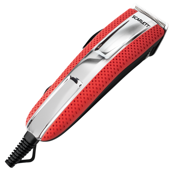 თმის საკრეჭი SCARLETT SC-HC63C15 Hair clipper set Red