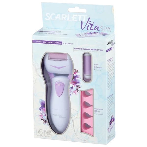 ეპილატორი SCARLETT SC-CA304PS10 Foot care appliance Violet