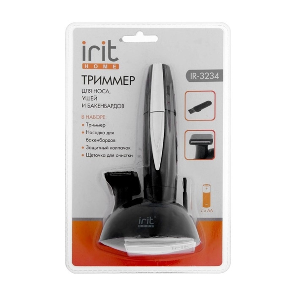 ტრიმერი IRIT IR-3234 1.5 W Black