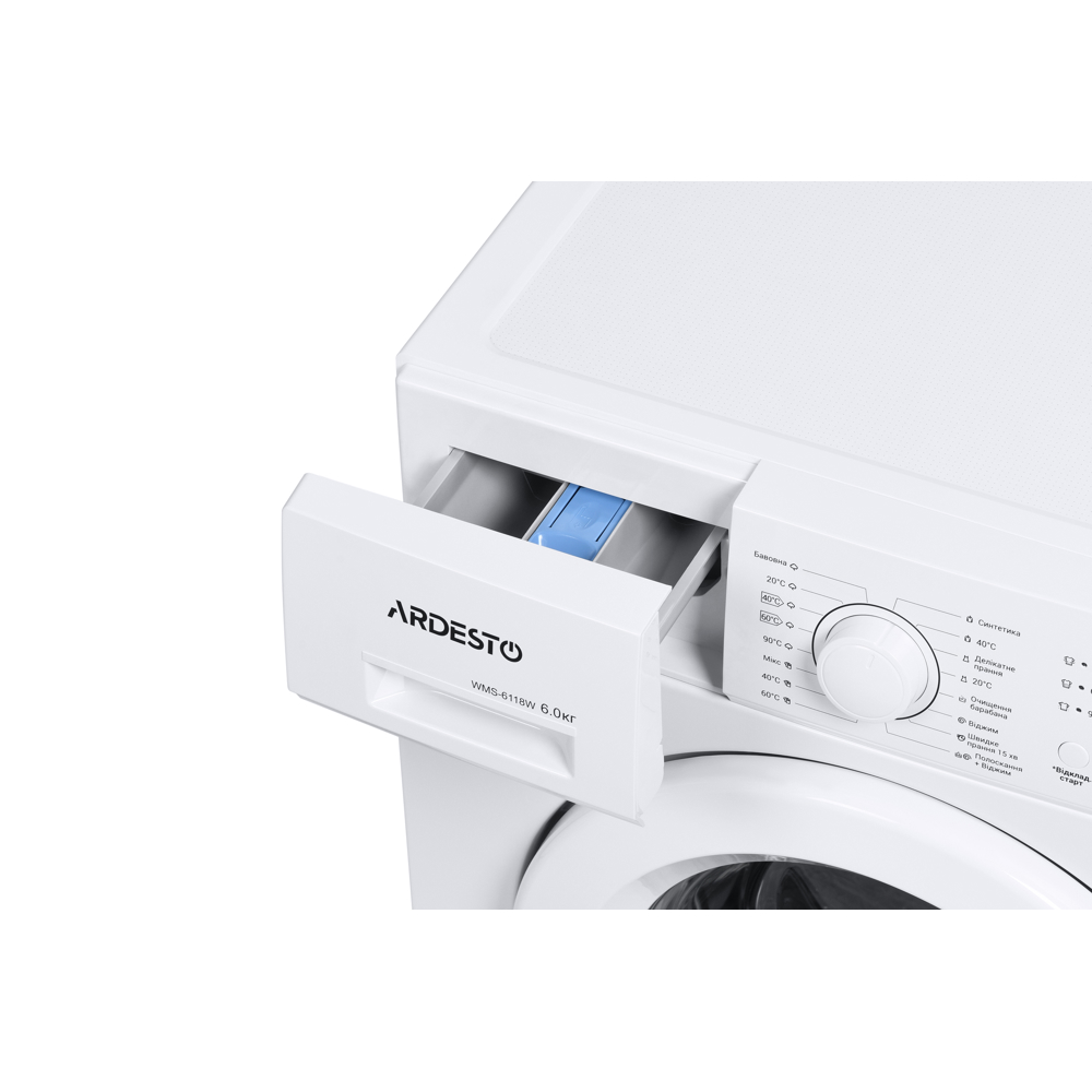 Ardesto WMS-6118W 6kg /1000 rpm / A