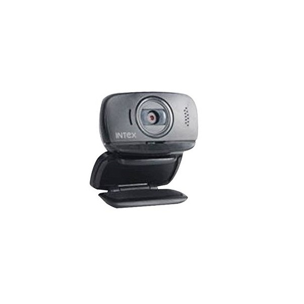 ვებ კამერა მიკროფონით INTEX IT-HD725 PC Web Camera Mikado Black