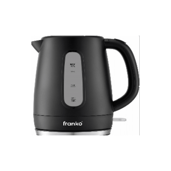 FRANKO FKT-1154, 1500W, 1.7L, Electric Kettle, Black