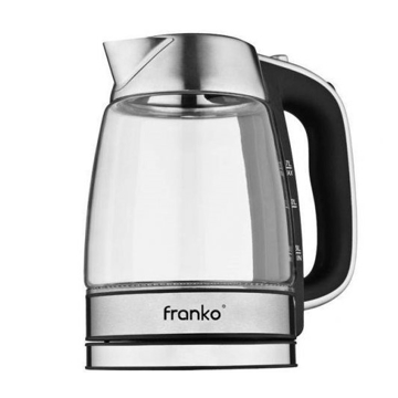 ელექტრო ჩაიდანი FRANKO FKT-1162, 1800W, 1.7L, Electric Kettle, Transparent