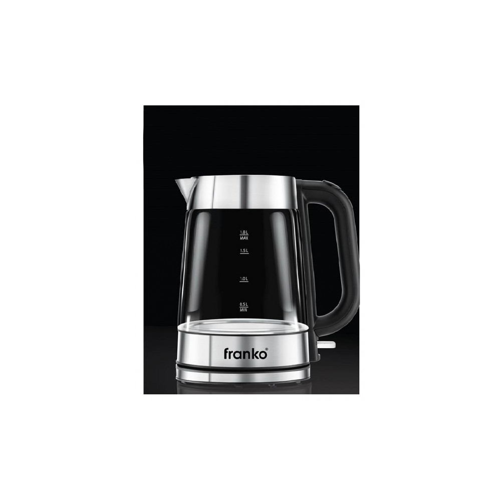ელექტრო ჩაიდანი FRANKO FKT-1162, 1800W, 1.7L, Electric Kettle, Transparent