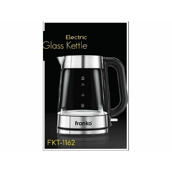 FRANKO FKT-1162, 1800W, 1.7L, Electric Kettle, Transparent