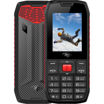 მობილური ტელეფონი ITEL it4510 2.4'' 320x240 32MB RAM 32MB up to 32GB flash 0.08Mpix 2 Sim 2G BT v2.1 Micro-USB 1500mAh Red