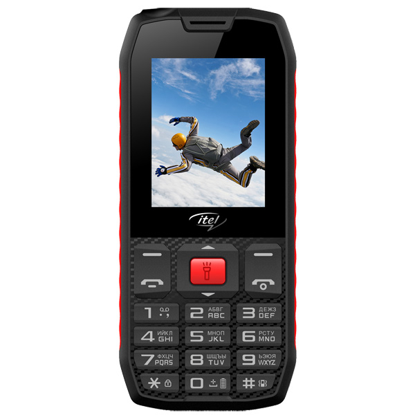 მობილური ტელეფონი ITEL it4510 2.4'' 320x240 32MB RAM 32MB up to 32GB flash 0.08Mpix 2 Sim 2G BT v2.1 Micro-USB 1500mAh Red