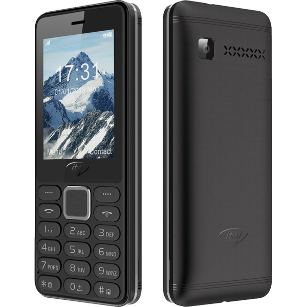 მობილური ტელეფონი ITEL it5022 2.4'' 4MB RAM 4MB up to 32GB flash 0.08Mpix 2 Sim 2G BT v3.0 Micro-USB Nucleus OS 2.1 Elegant Black