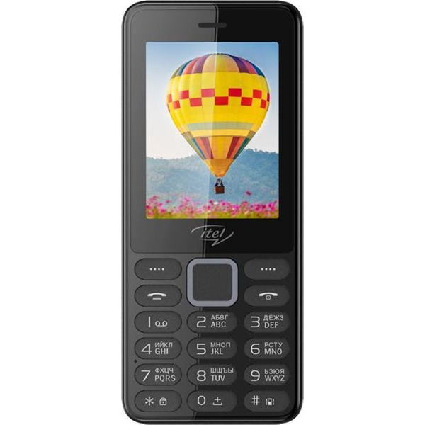 მობილური ტელეფონი ITEL it5022 2.4'' 4MB RAM 4MB up to 32GB flash 0.08Mpix 2 Sim 2G BT v3.0 Micro-USB Nucleus OS 2.1 Elegant Black