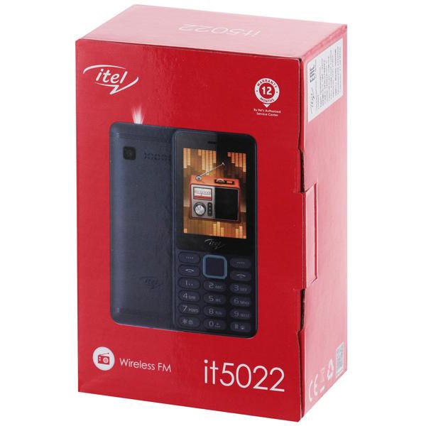 მობილური ტელეფონი ITEL it5022 2.4'' 4MB RAM 4MB up to 32GB flash 0.08Mpix 2 Sim 2G BT v3.0 Micro-USB Nucleus OS 2.1 Sun Red