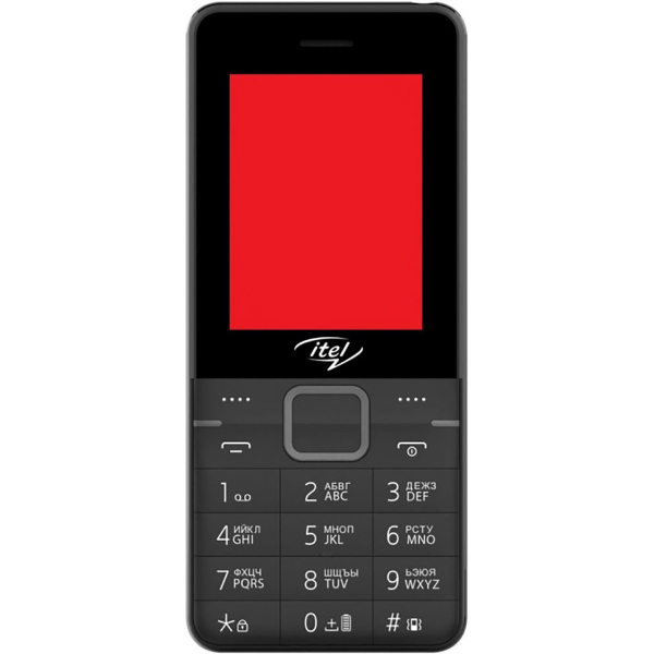 მობილური ტელეფონი ITEL IT5615 2.4'' 64MB RAM 64MB up to 32GB flash 0.08Mpix 2G BT v2.1 Micro-USB 2500mAh Magnet Black