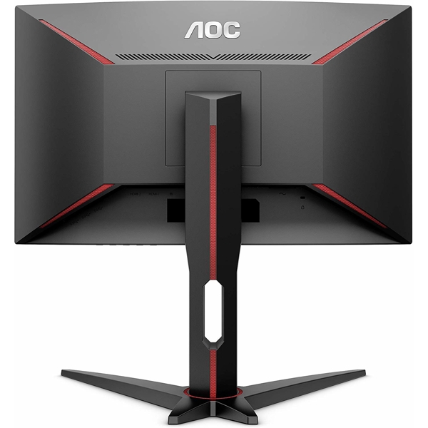 მონიტორი AOC C27G1 27inch Curved Frameless Gaming Monitor FHD 1080p 1800R VA panel 1ms 144Hz FreeSync DP/HDMI/VGA Height adjustable VESA Black