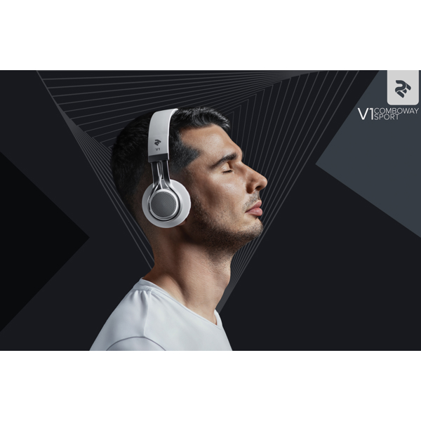 ყურსასმენი 2E V1 ComboWay ExtraBass Wireless Over-Ear Headset