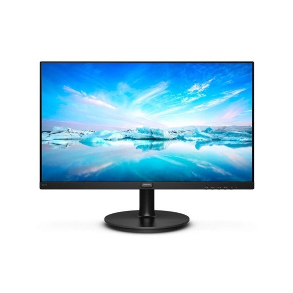 მონიტორი Philips 272V8A/00 V-Line 27" IPS 1920 x 1080 @ 75 Hz 4ms VGA HDMI DisplayPort Built-in Speakers 2 W x 2 VESA Black