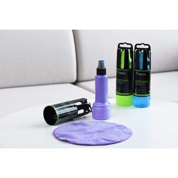 მონიტორის საწმენდი 2E Cleaning Kit 150ml Liquid for LED / LCD Cloth, Violet