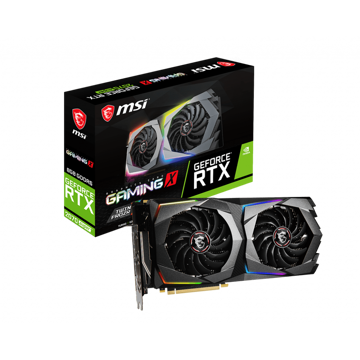 ვიდეო დაფა MSI GeForce RTX2070 SUPER 8GB GDDR6 GAMING X