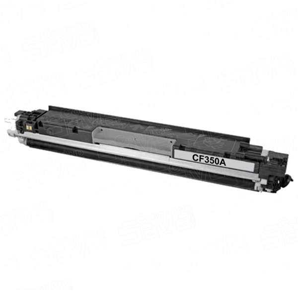 HP 130A LaserJet Toner Cartridge CF350A black 1200  pages