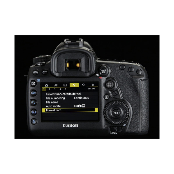 ციფრული ფოტოაპარატი Canon EOS 5D Mark IV Body, 30.4Mp, Touchscreen, NFC, GPS, Wifi, USB, HDMI, Black