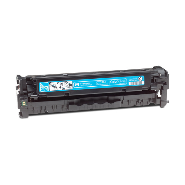 თავსებადი კარტრიჯი HP 304A LaserJet Toner Cartridge CC531A cyan 2800  pages