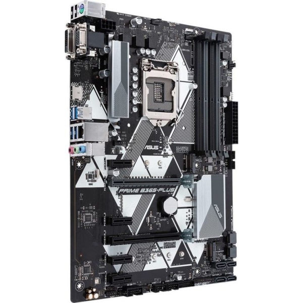 დედა დაფა ASUS Prime B365-PLUS Iintel LGA-1151 ATX Motherboard With Aura Sync RGB Header DDR4 2666MHZ M.2