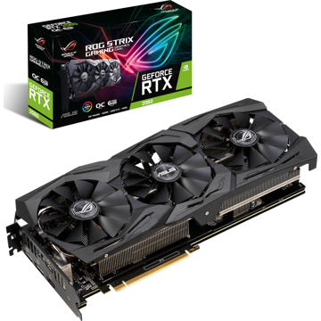 ვიდეო დაფა ASUS ROG -STRIX-RTX2060-6G-GAMING GeForce RTX 2060 6 GB GDDR6