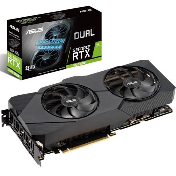 ვიდეო დაფა ASUS Dual -RTX2070S-8G-EVO NVIDIA GeForce RTX 2070 SUPER 8 GB GDDR6