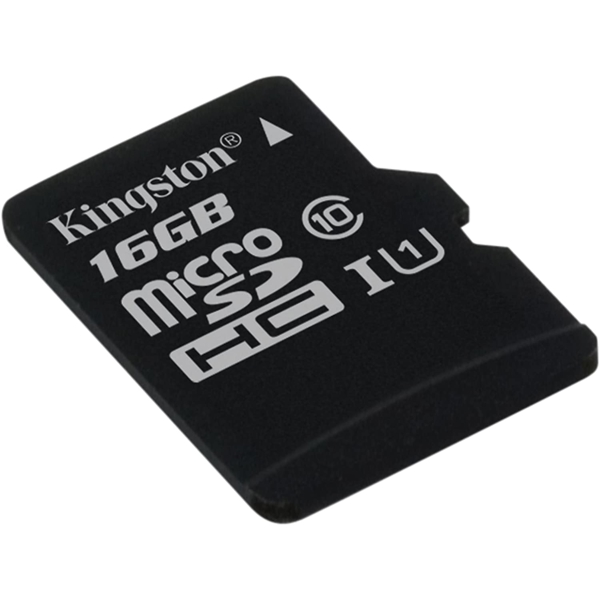 მეხსიერების ბარათი Kingston SDCS/16GBSP 16GB microSDHC C10 UHS-I R80MB/s