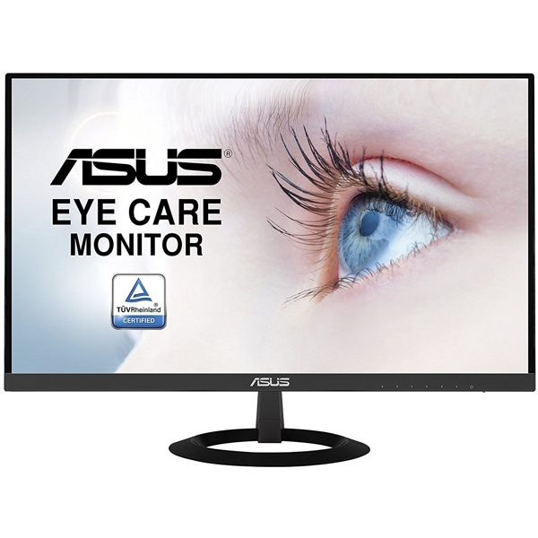 მონიტორი ASUS VZ229HE Eye Care Monitor 21.5'' Full HD IPS / Ultra-slim / Frameless / Flicker Free Blue / Light Filter / Black
