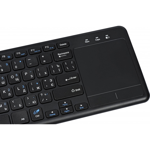 კლავიატურა 2E KT100 Wireless Touch Keyboard Black