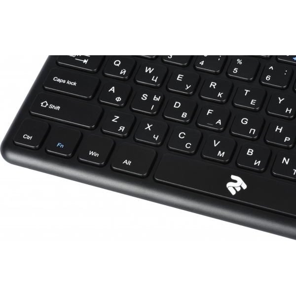 კლავიატურა 2E KT100 Wireless Touch Keyboard Black