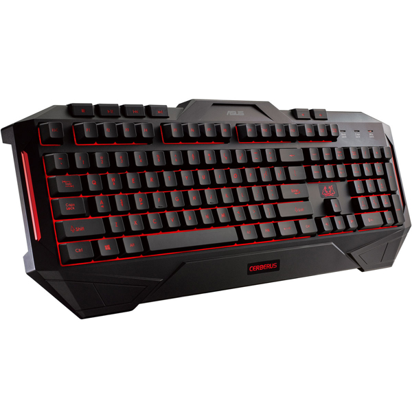 კლავიატურა და მაუსი Asus Cerberus Keyboard and Mouse Combo Black