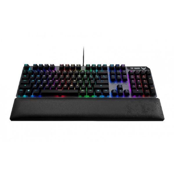 კლავიატურა ASUS TUF Gaming K7 Optical-Mech Keyboard with IP56 resistance to dust and water aircraft-grade aluminum and Aura Sync lightingN/A