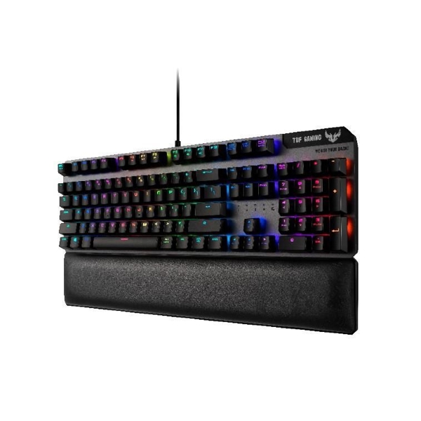 კლავიატურა ASUS TUF Gaming K7 Optical-Mech Keyboard with IP56 resistance to dust and water aircraft-grade aluminum and Aura Sync lightingN/A